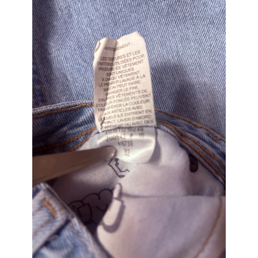 Empyre Relaxed Fit Jeans Size 32 light blue Wash Skater Streetwear Baggy Denim - Picture 15 of 16